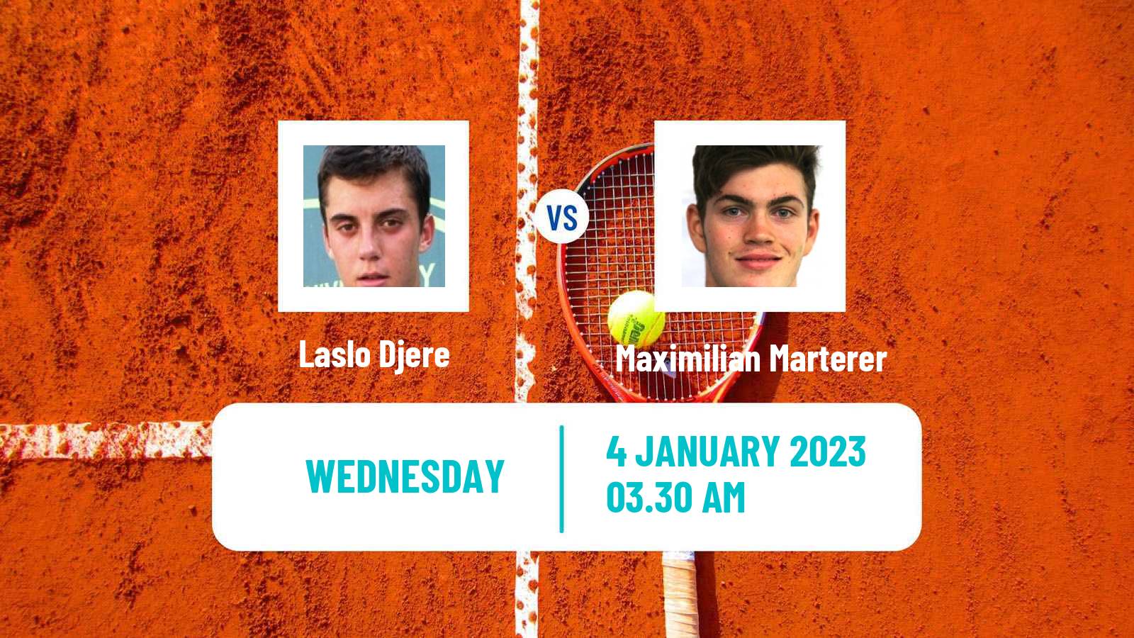 Tennis ATP Pune Laslo Djere - Maximilian Marterer