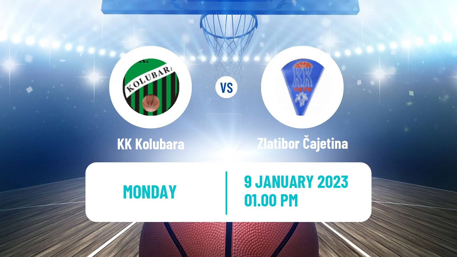 Basketball Serbian First League Basketball Kolubara - Zlatibor Čajetina