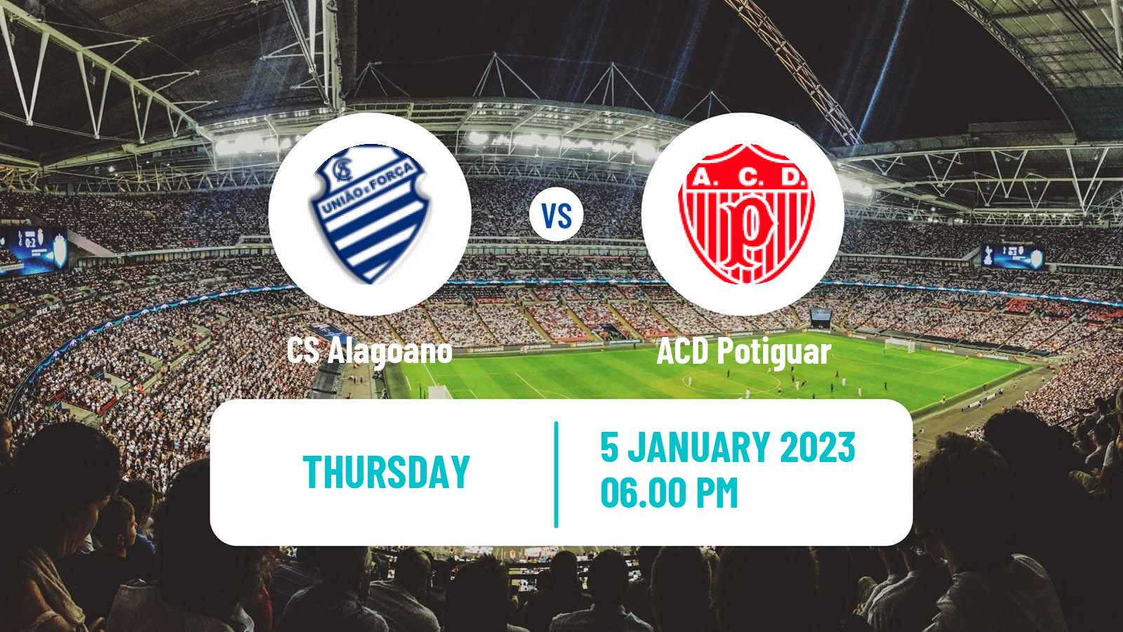 Soccer Brazilian Copa do Nordeste CS Alagoano - Potiguar