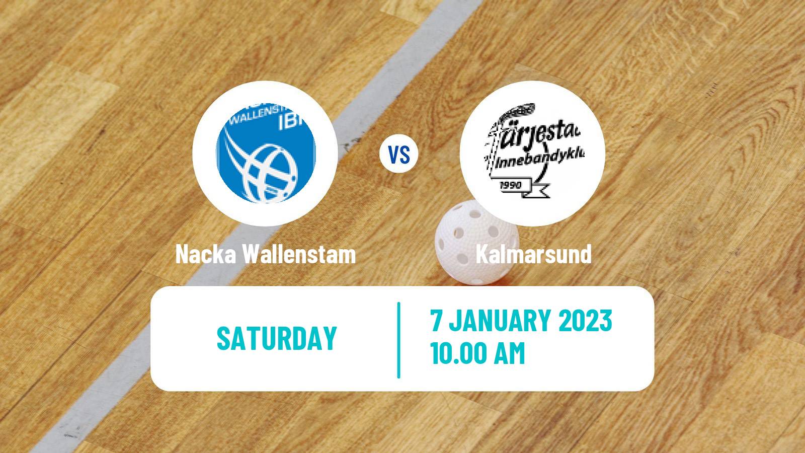 Floorball Swedish Superligan Floorball Women Nacka Wallenstam - Kalmarsund