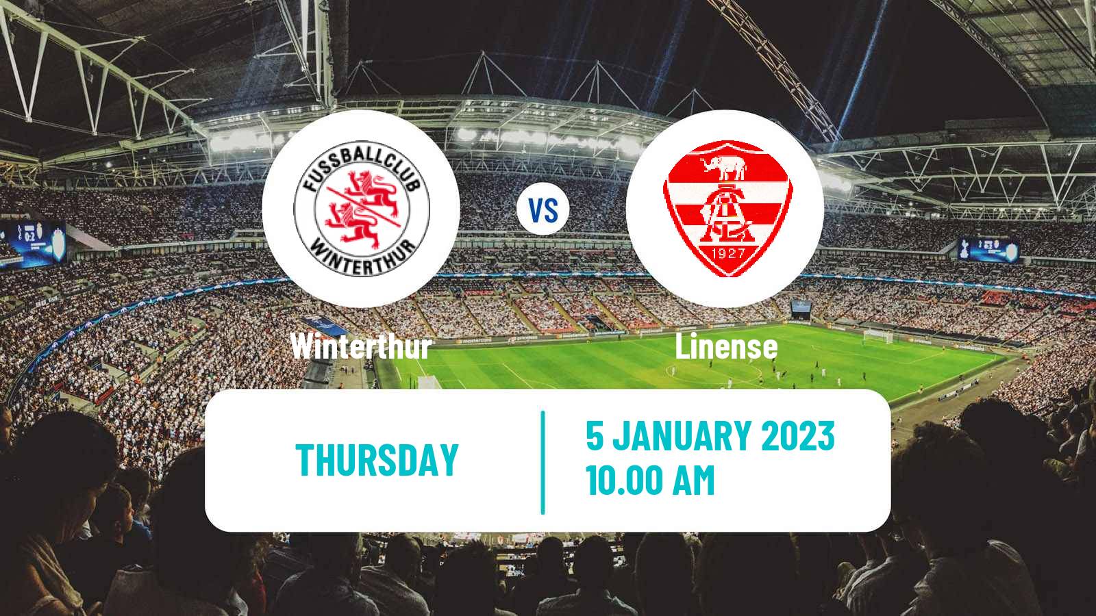 Soccer Club Friendly Winterthur - Linense