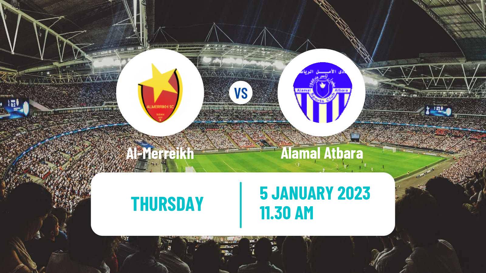 Soccer Sudan Premier League Al-Merreikh - Alamal Atbara