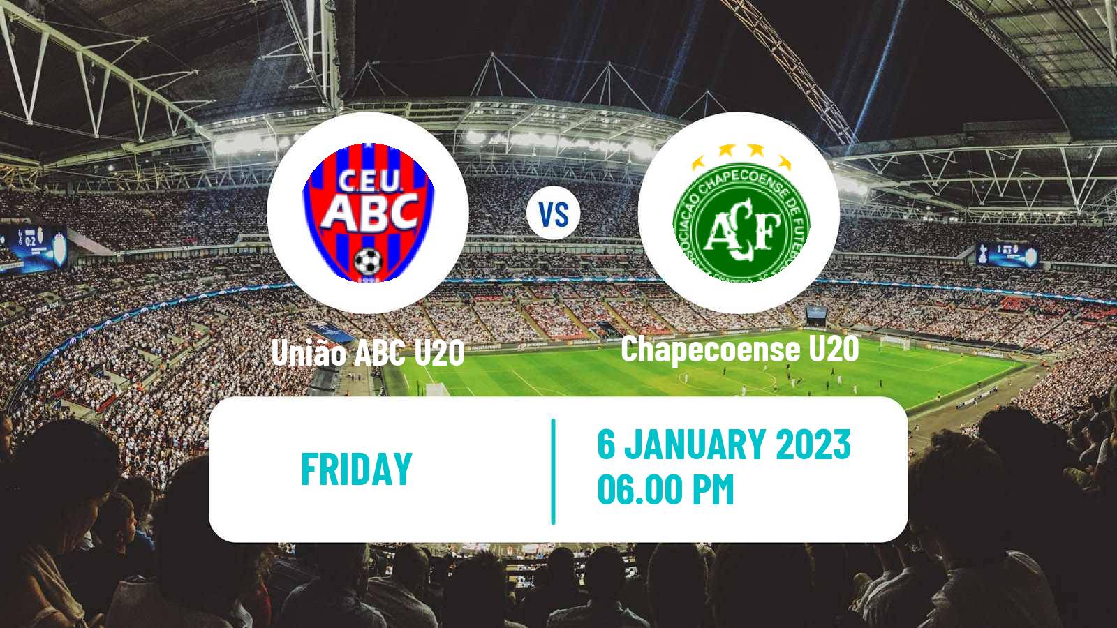 Soccer Brazilian Copa Sao Paulo de juniores União ABC U20 - Chapecoense U20
