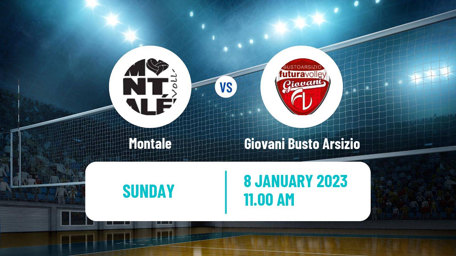 Volleyball Italian Serie A2 Volleyball Women Montale - Giovani Busto Arsizio