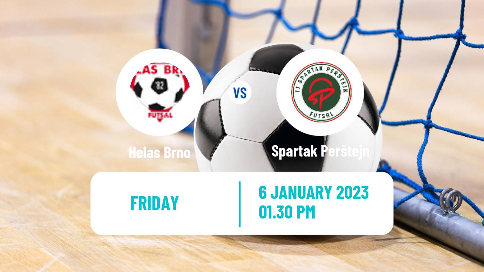 Futsal Czech 1 Futsal Liga Helas Brno - Spartak Perštejn
