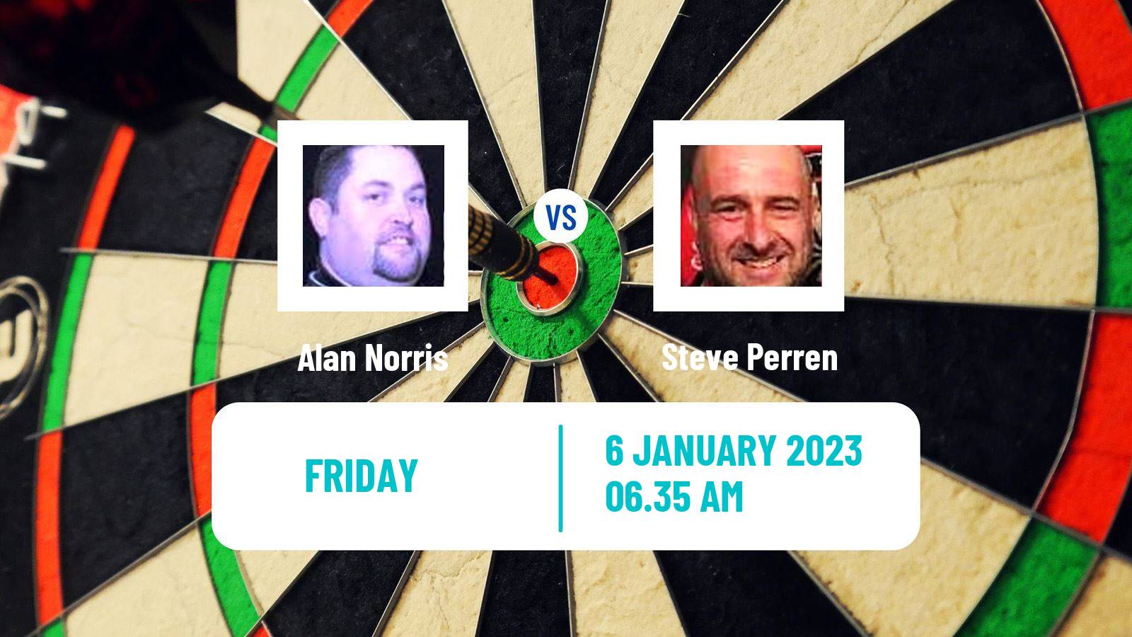 Darts Darts Alan Norris - Steve Perren