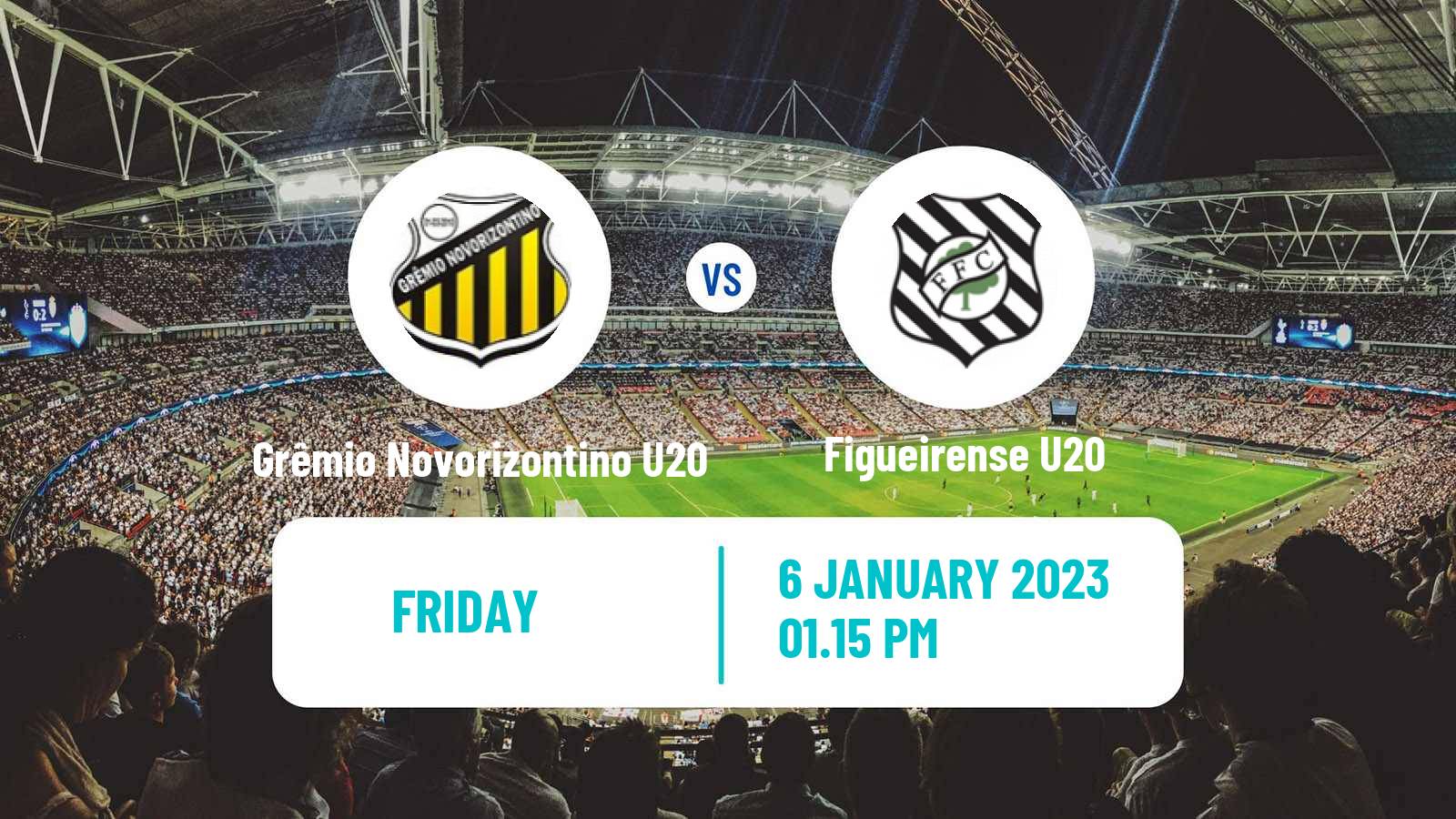 Soccer Brazilian Copa Sao Paulo de juniores Grêmio Novorizontino U20 - Figueirense U20