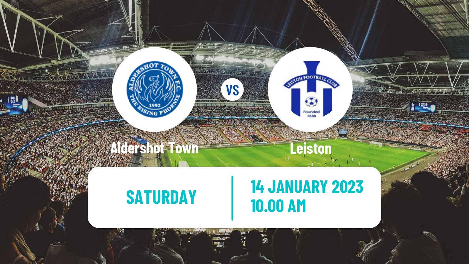 Soccer English FA Trophy Aldershot Town - Leiston