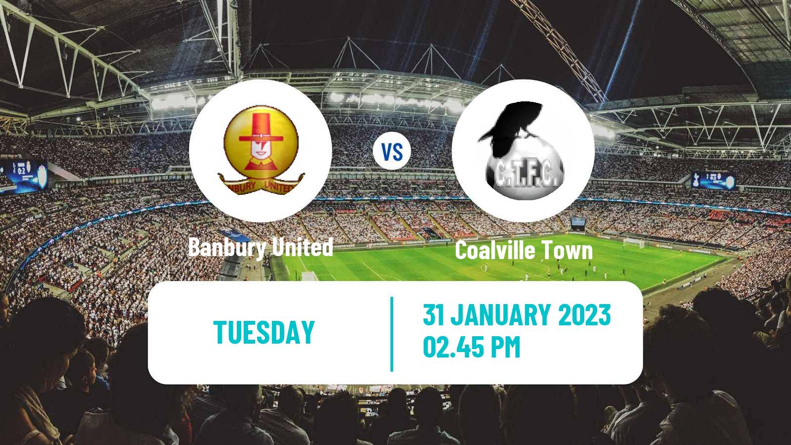 Soccer English FA Trophy Banbury United - Coalville Town