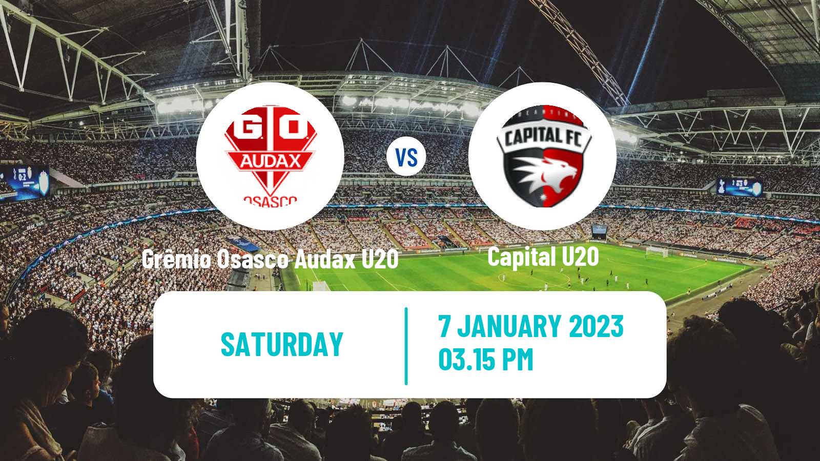 Soccer Brazilian Copa Sao Paulo de juniores Grêmio Osasco Audax U20 - Capital U20