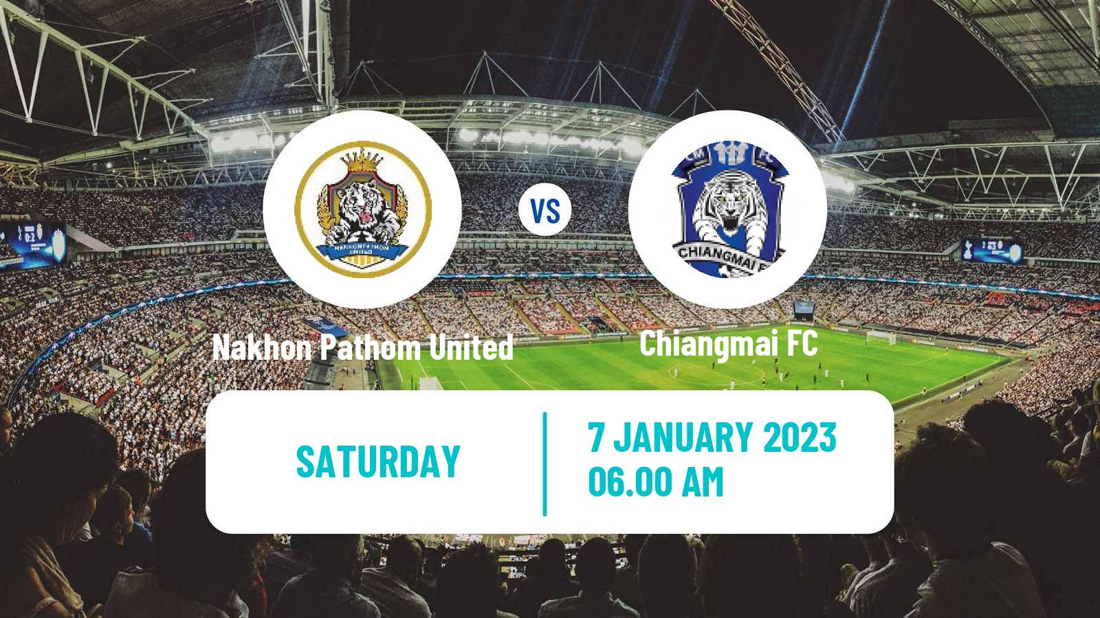 Soccer Thai League 2 Nakhon Pathom United - Chiangmai