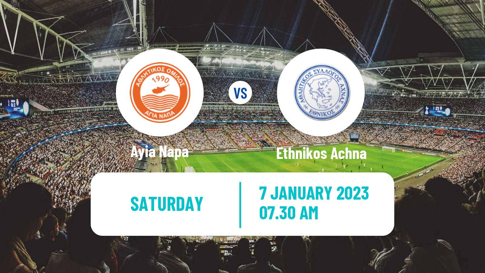 Soccer Cypriot Division 2 Ayia Napa - Ethnikos Achna