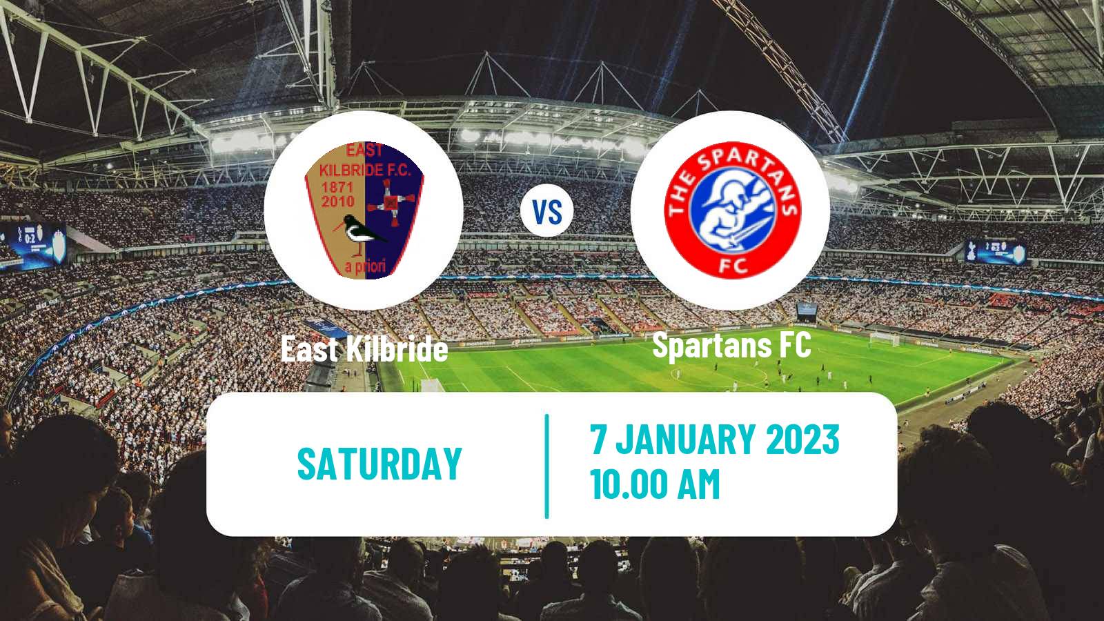 Soccer Scottish Lowland League East Kilbride - Spartans