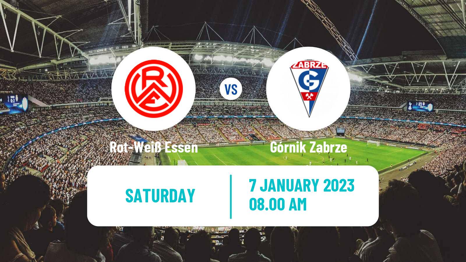 Soccer Club Friendly Rot-Weiß Essen - Górnik Zabrze