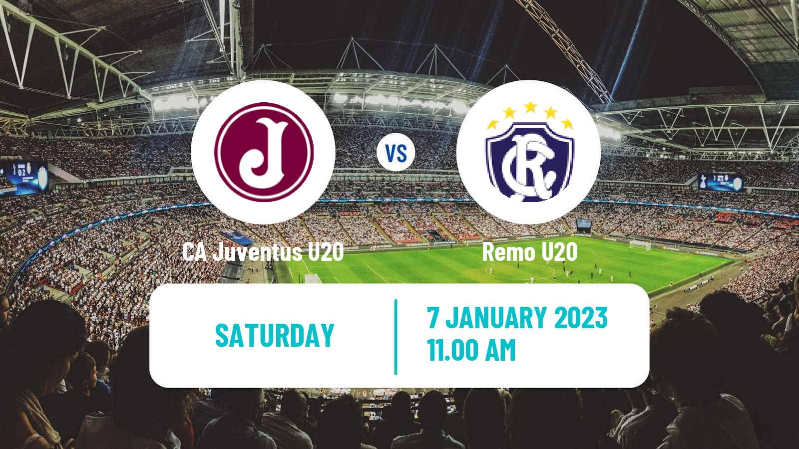 Soccer Brazilian Copa Sao Paulo de juniores CA Juventus U20 - Remo U20
