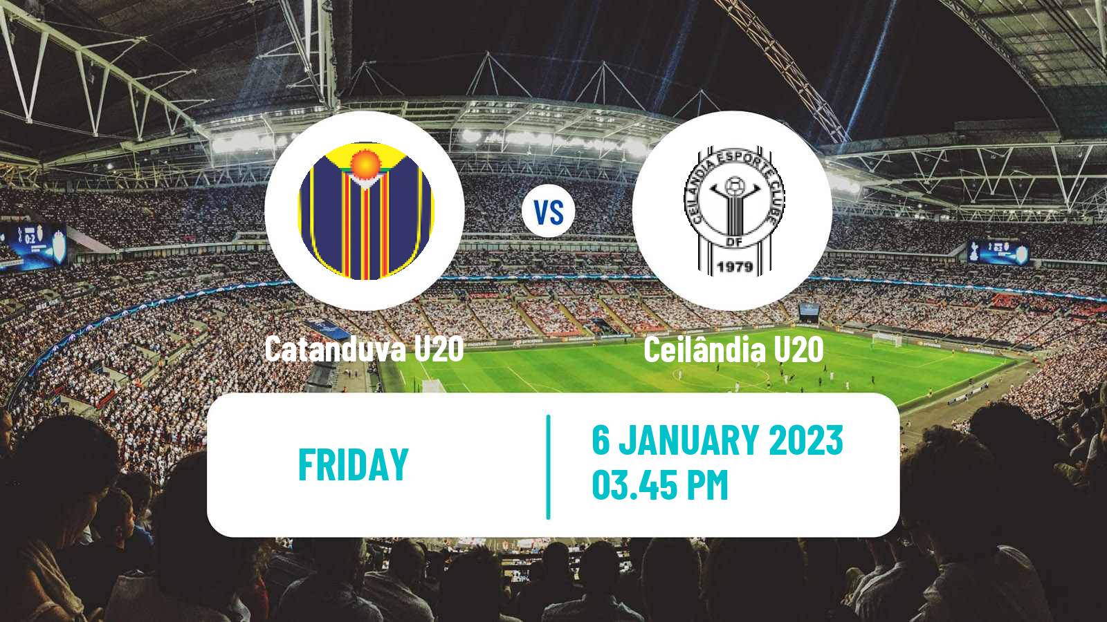 Football Brazilian Copa Sao Paulo de juniores Catanduva U20 - Ceilândia U20