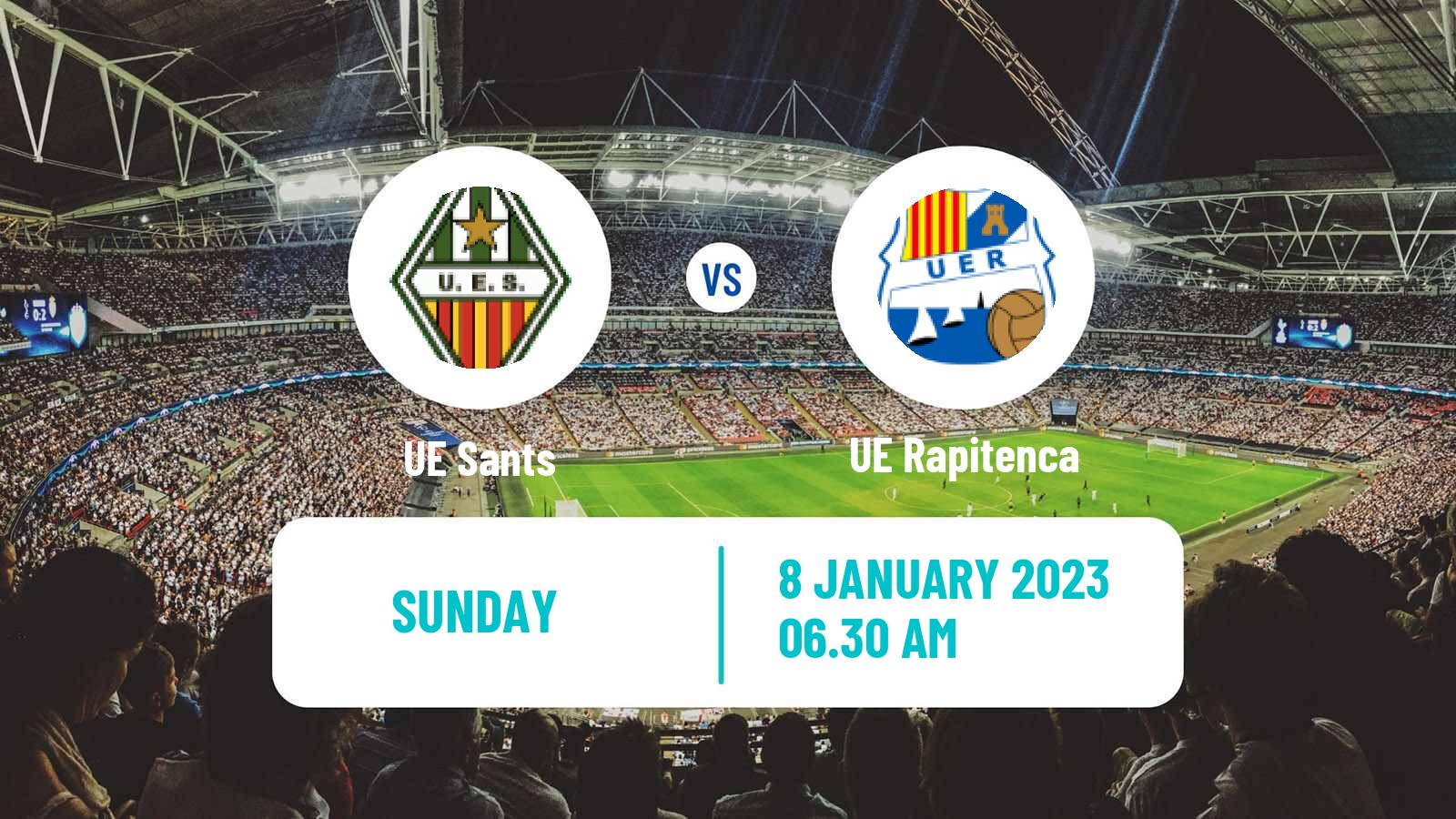 Soccer Spanish Tercera RFEF - Group 5 UE Sants - Rapitenca