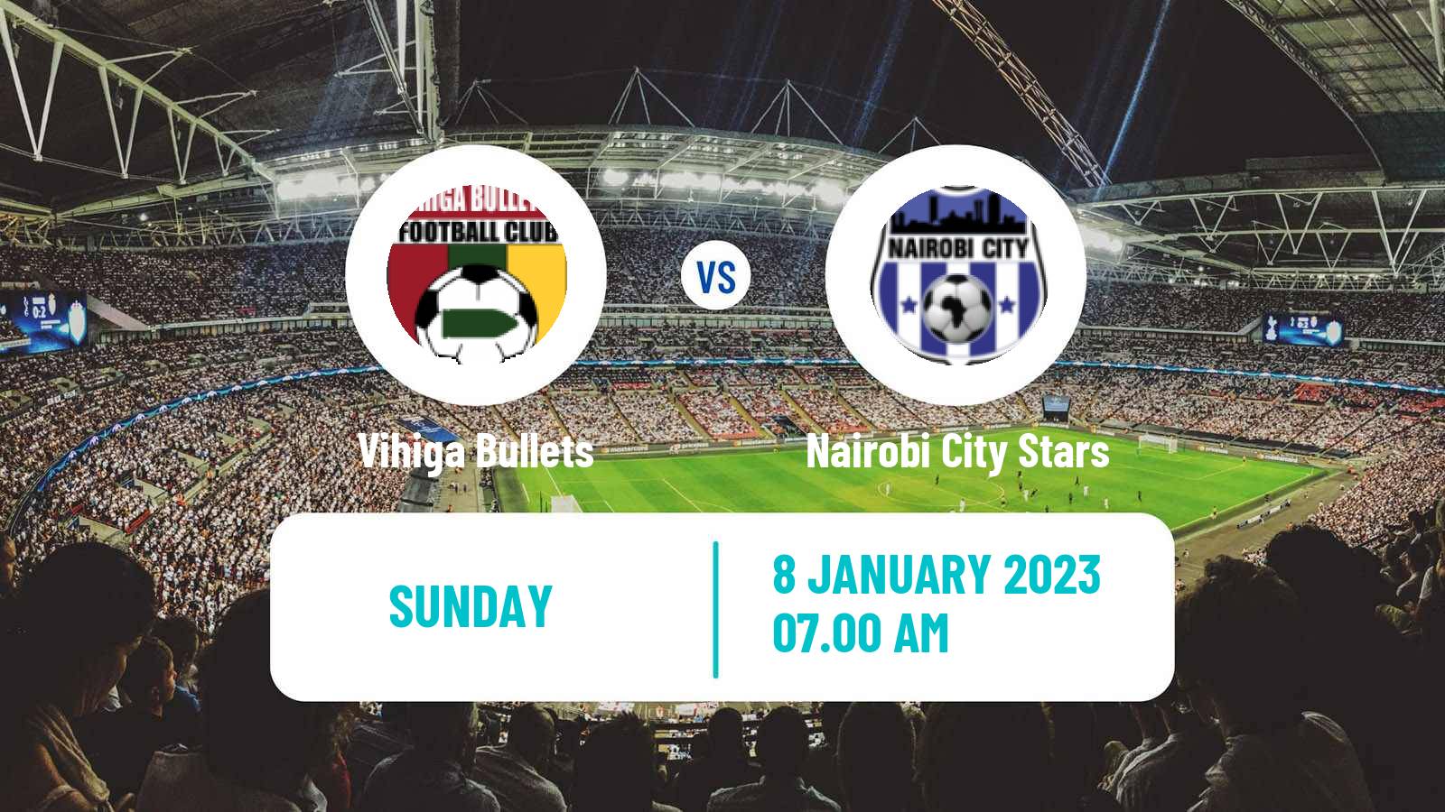 Soccer Kenyan Premier League Vihiga Bullets - Nairobi City Stars