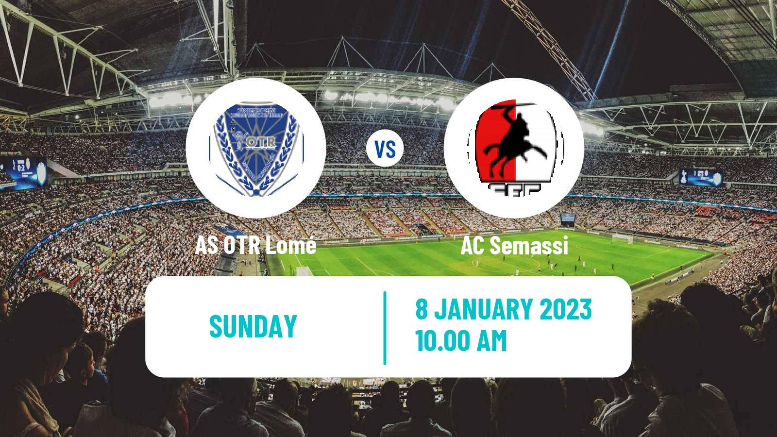 Soccer Togolese Championnat National OTR - Semassi
