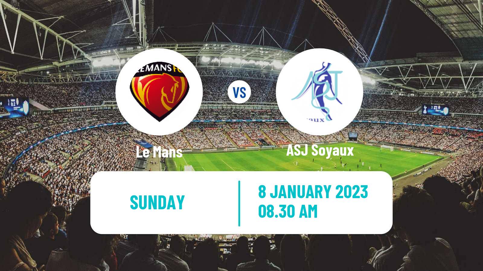Soccer Coupe De France Women Le Mans - Soyaux