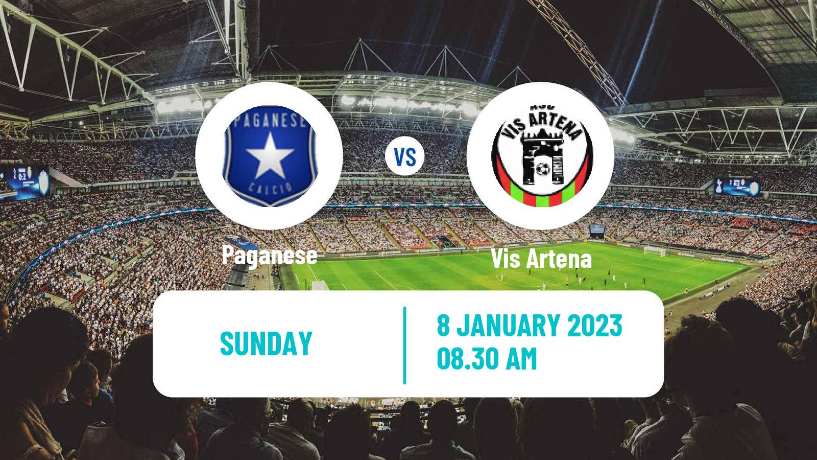 Soccer Italian Serie D - Group G Paganese - Vis Artena