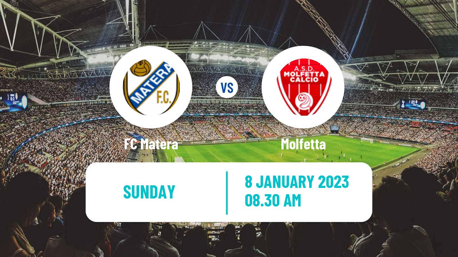 Soccer Italian Serie D - Group H Matera - Molfetta
