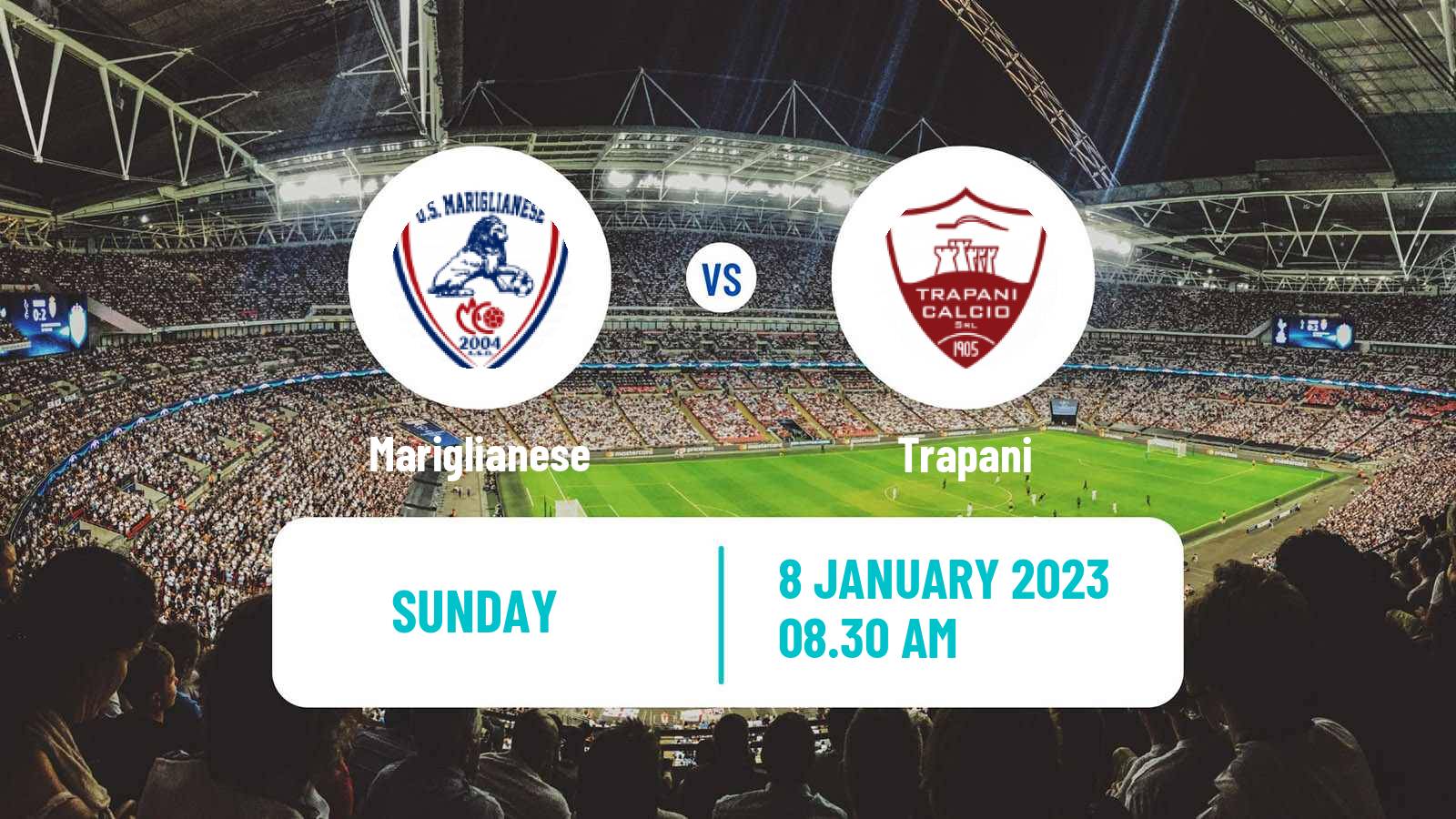 Soccer Italian Serie D - Group I Mariglianese - Trapani