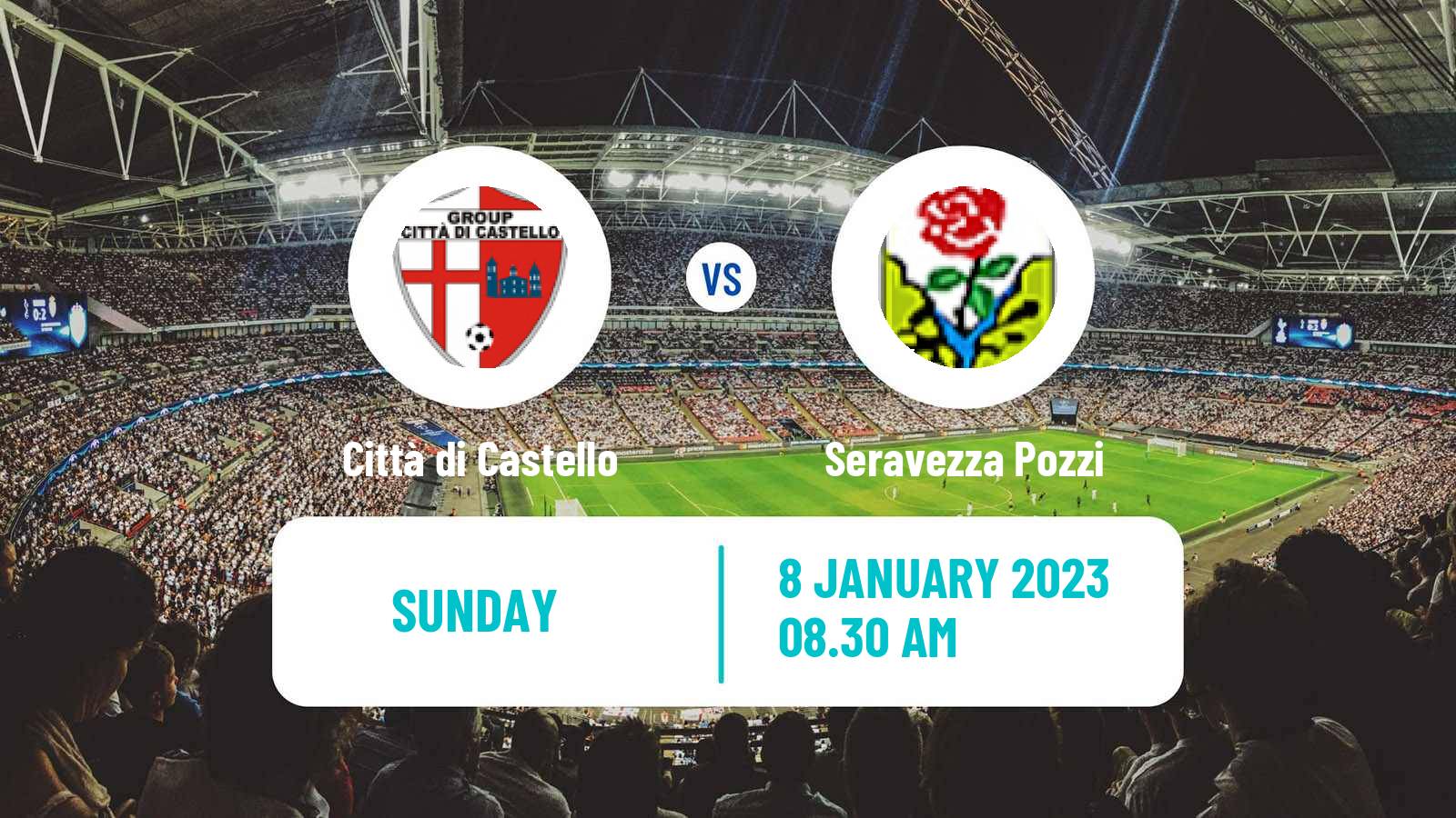 Soccer Italian Serie D - Group E Città di Castello - Seravezza Pozzi