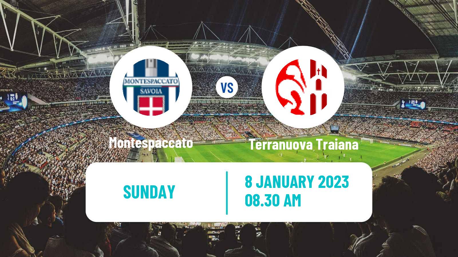 Soccer Italian Serie D - Group E Montespaccato - Terranuova Traiana