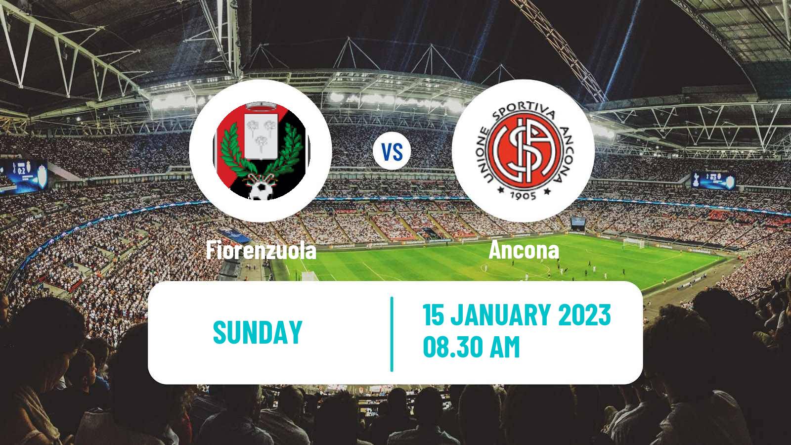 Soccer Italian Serie C Group B Fiorenzuola - Ancona