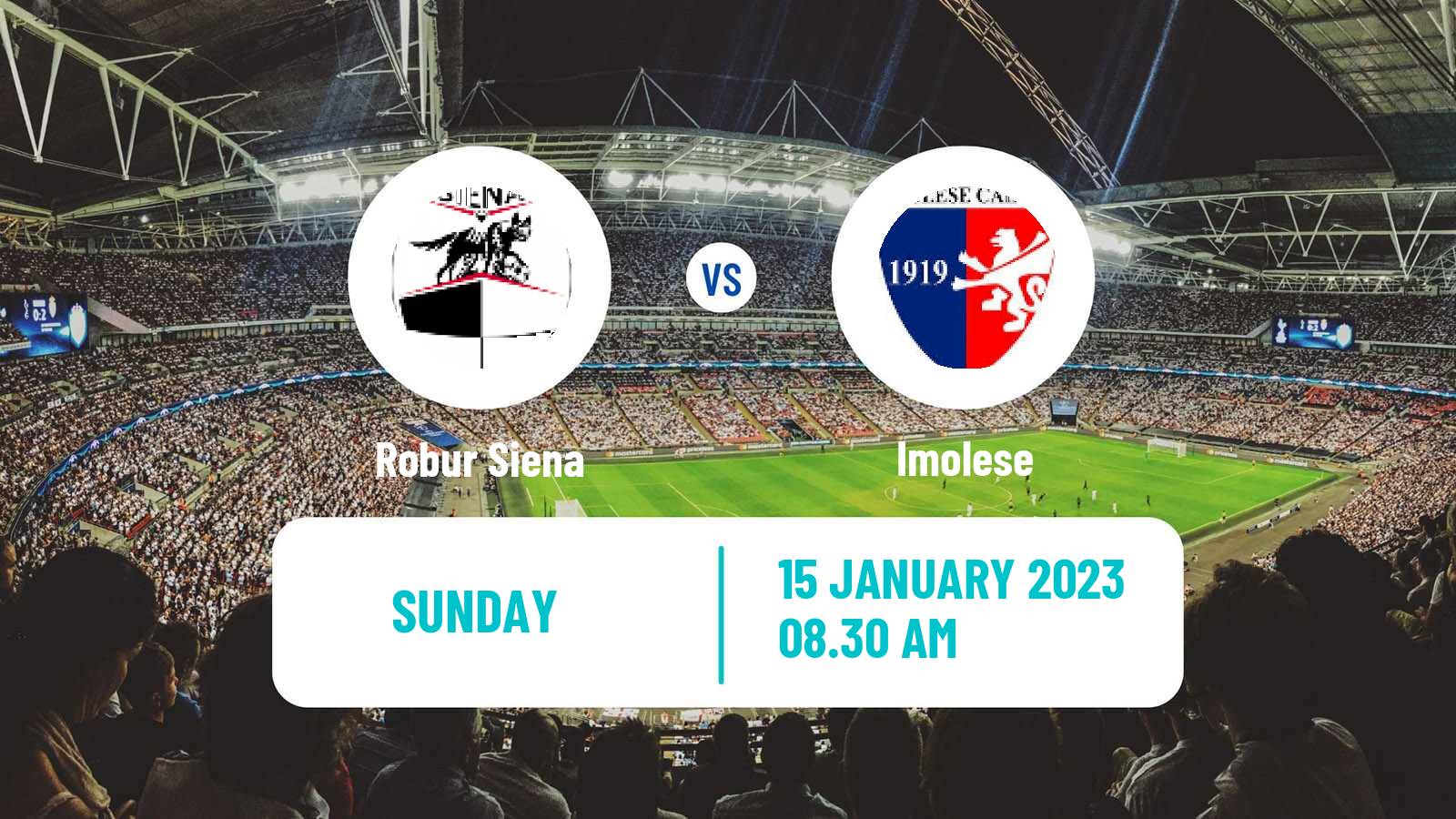 Soccer Italian Serie C Group B Siena - Imolese