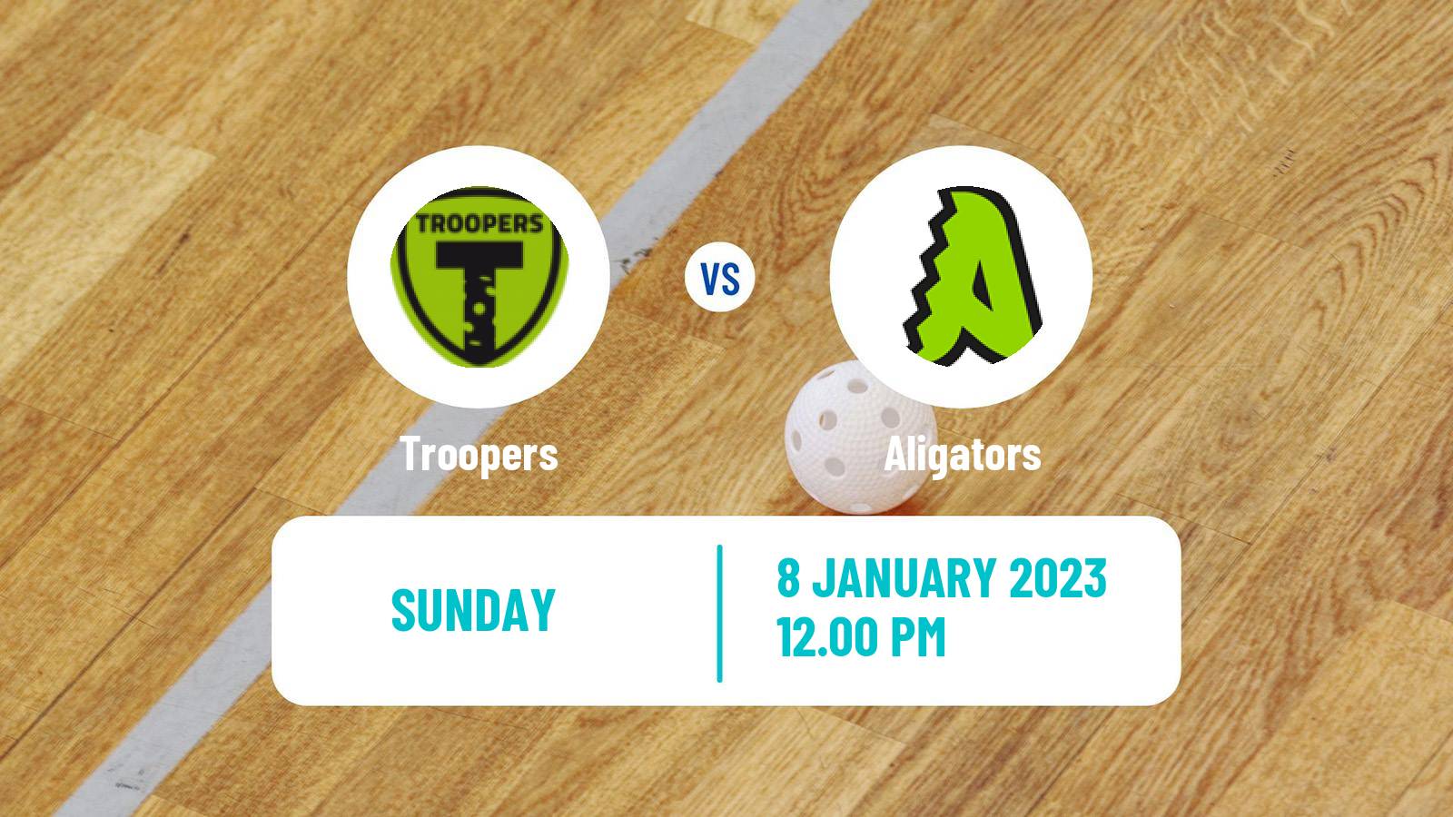 Floorball Czech 1 Liga Floorball Troopers - Aligators