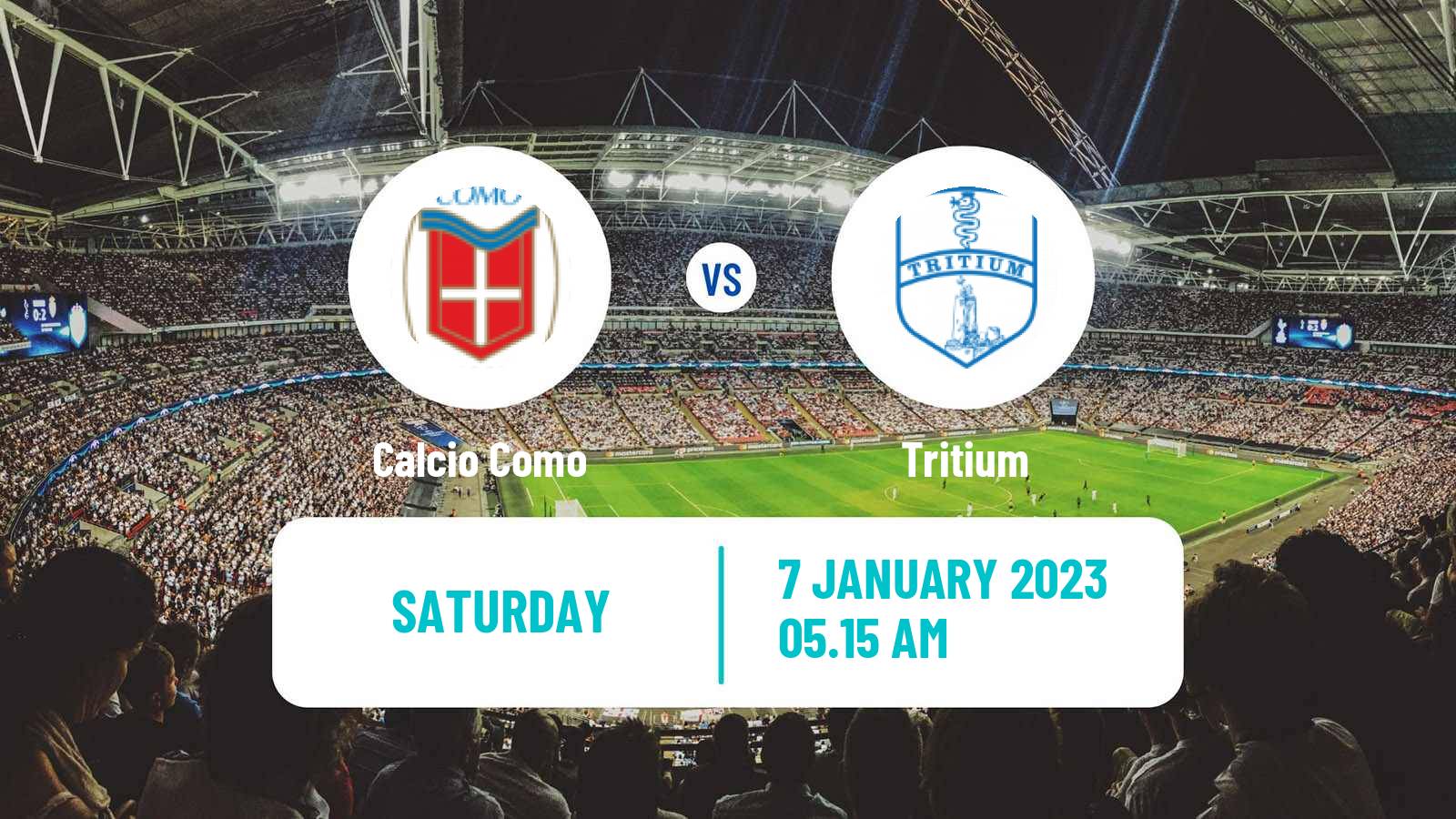 Soccer Club Friendly Como - Tritium