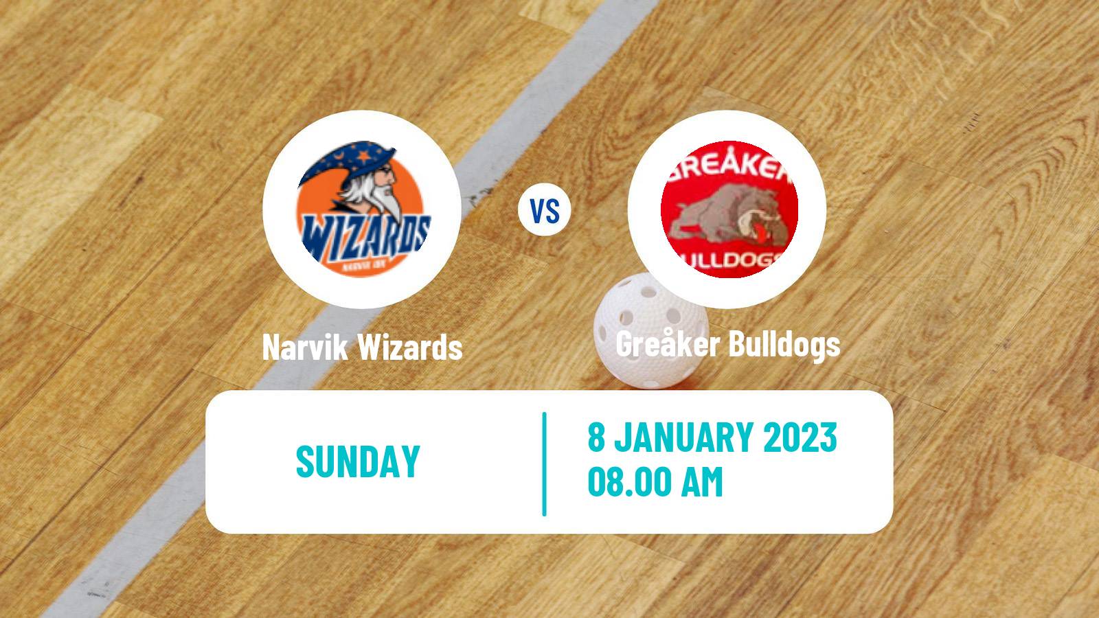Floorball Norwegian Eliteserien Floorball Narvik Wizards - Greåker Bulldogs
