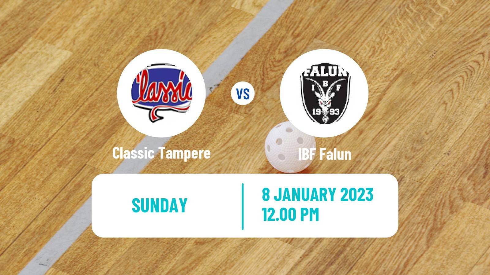 Floorball Champions Cup Floorball Classic Tampere - Falun