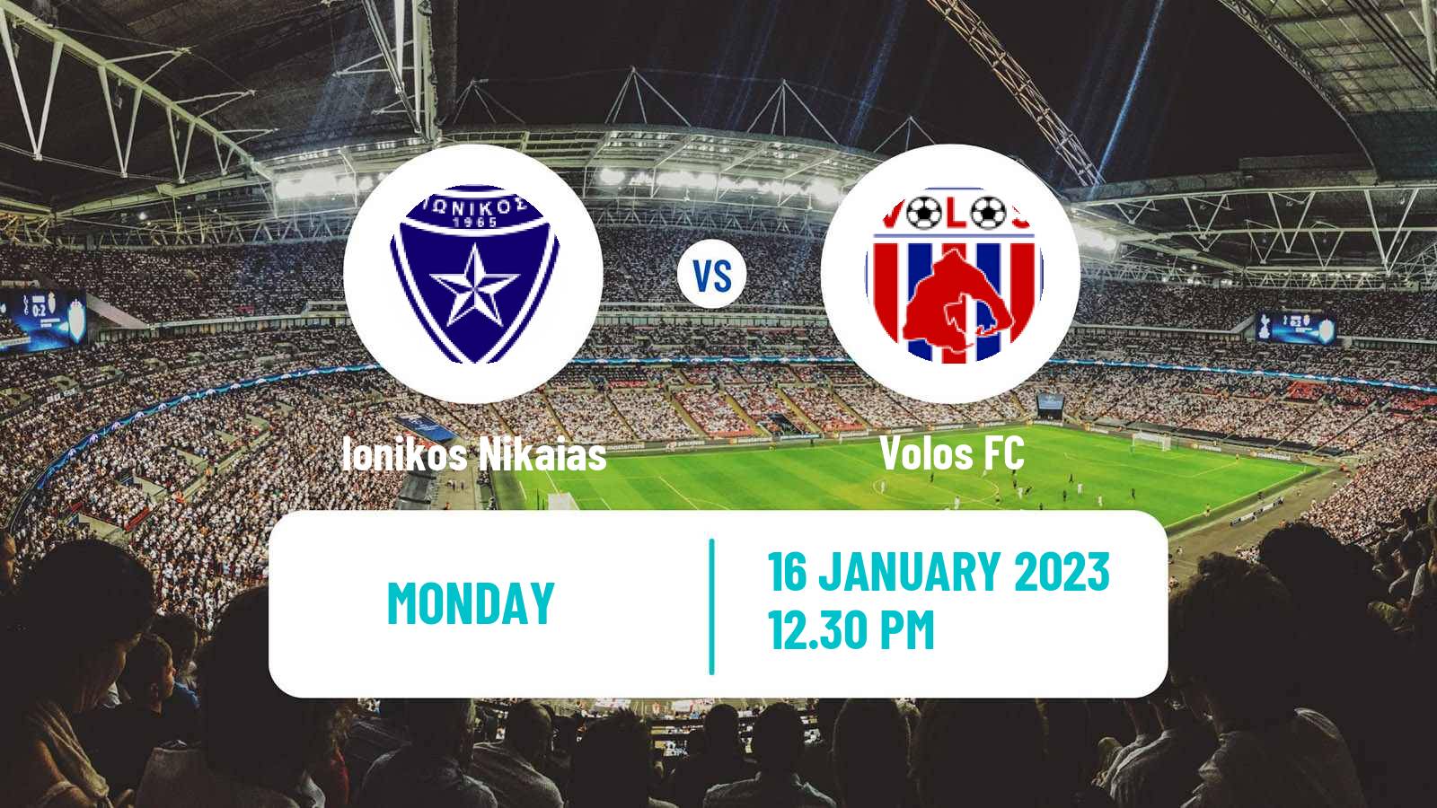 Soccer Greek Super League Ionikos Nikaias - Volos