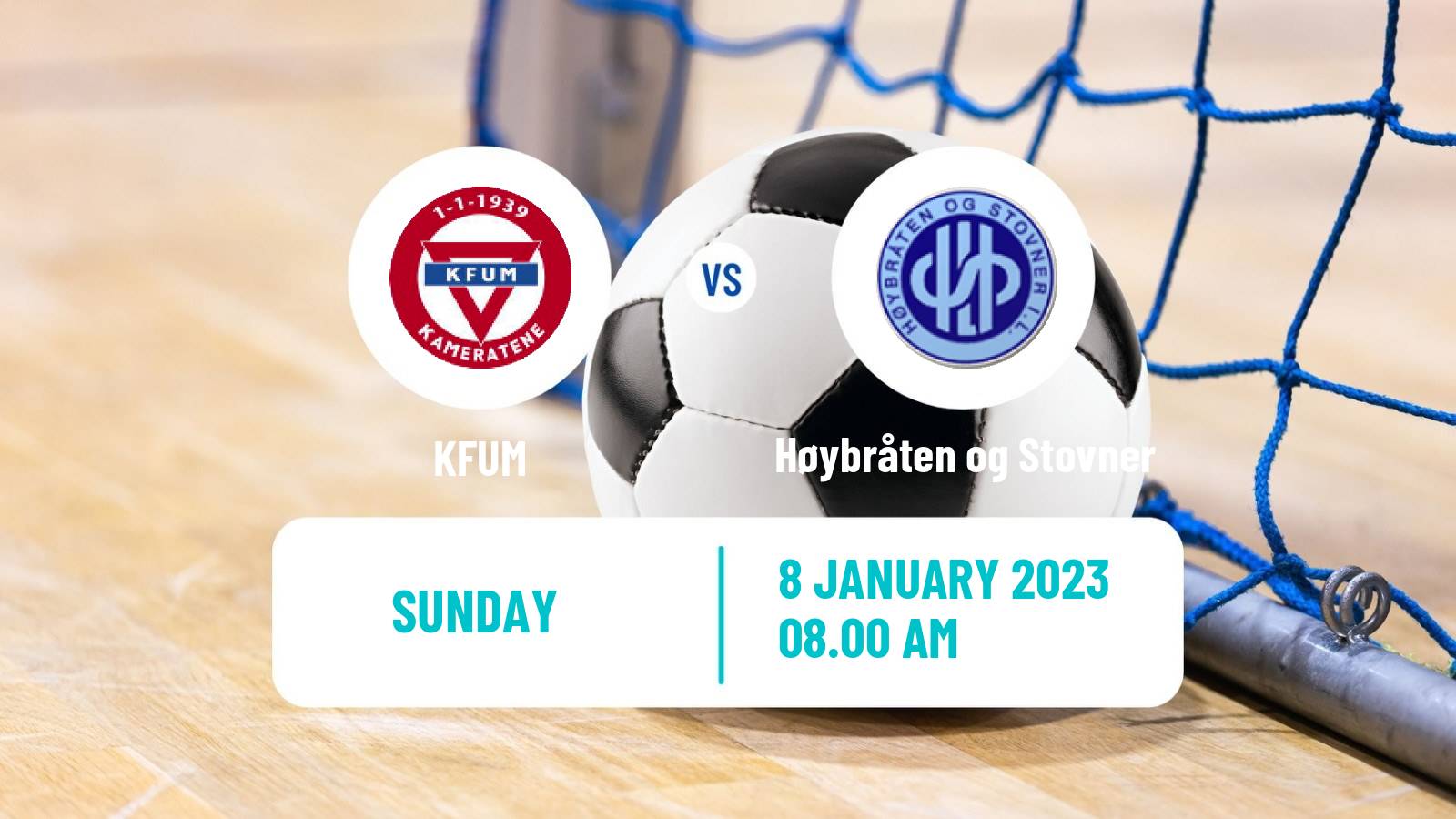 Futsal Norwegian Eliteserien Futsal KFUM - Høybråten og Stovner