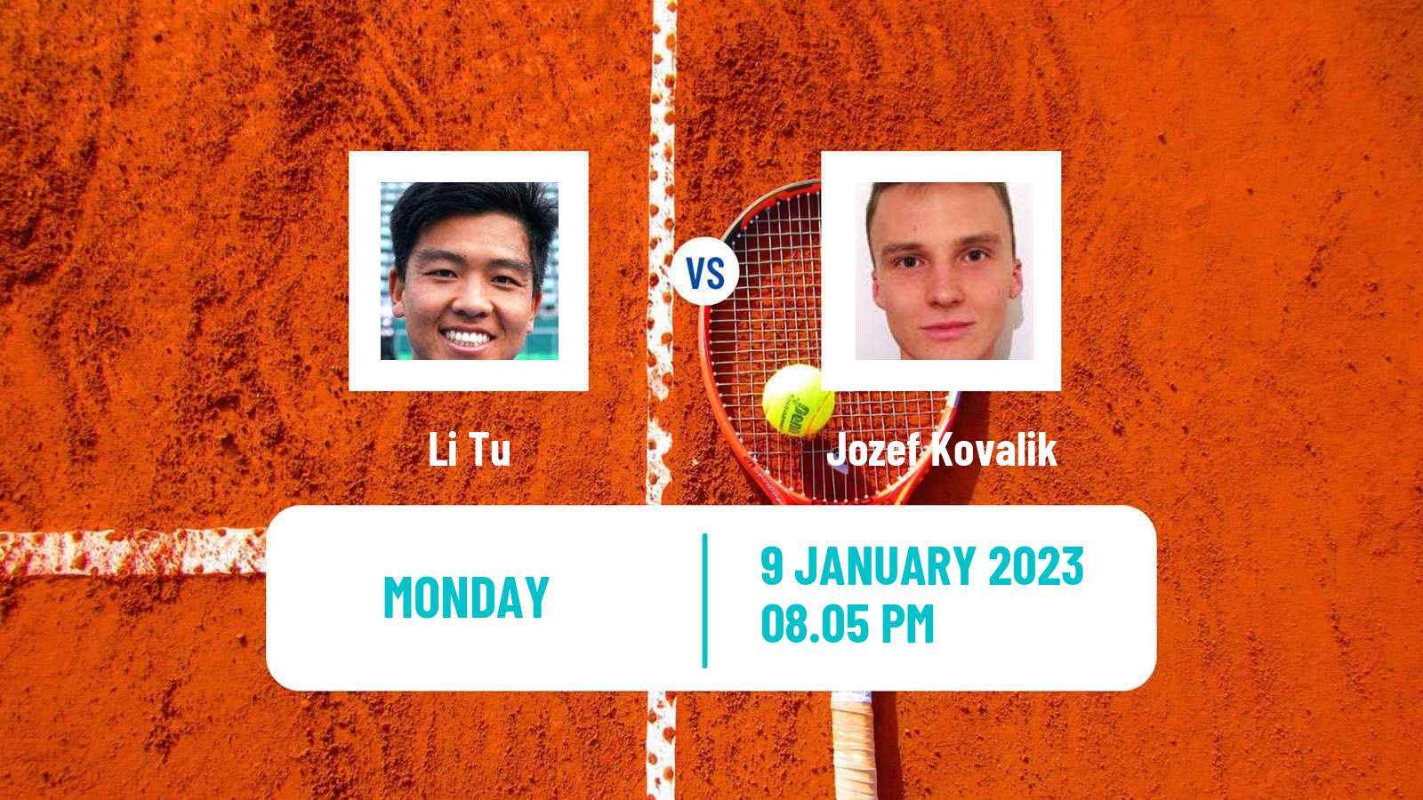 Tennis ATP Australian Open Li Tu - Jozef Kovalik