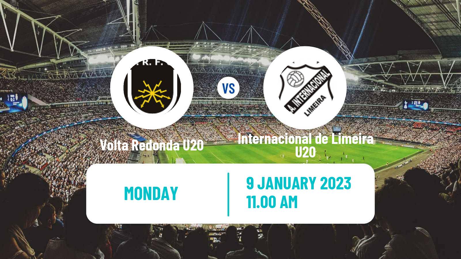 Soccer Brazilian Copa Sao Paulo de juniores Volta Redonda U20 - Internacional de Limeira U20