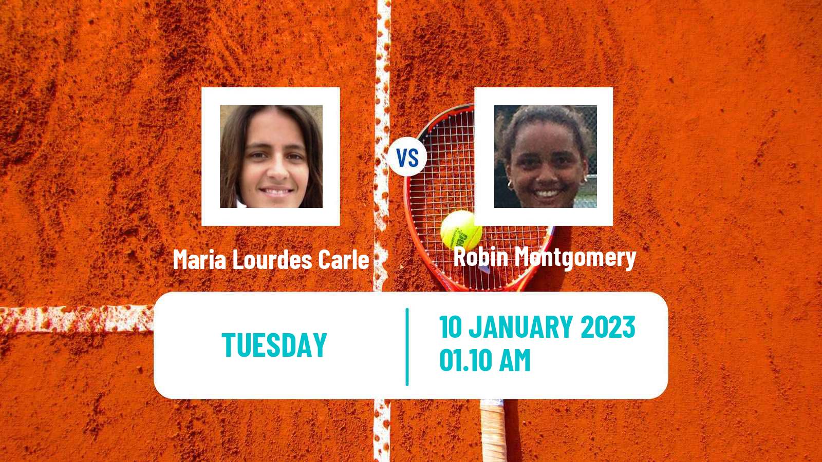 Tennis WTA Australian Open Maria Lourdes Carle - Robin Montgomery