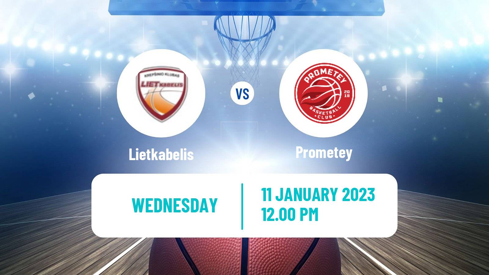 Basketball Eurocup Lietkabelis - Prometey