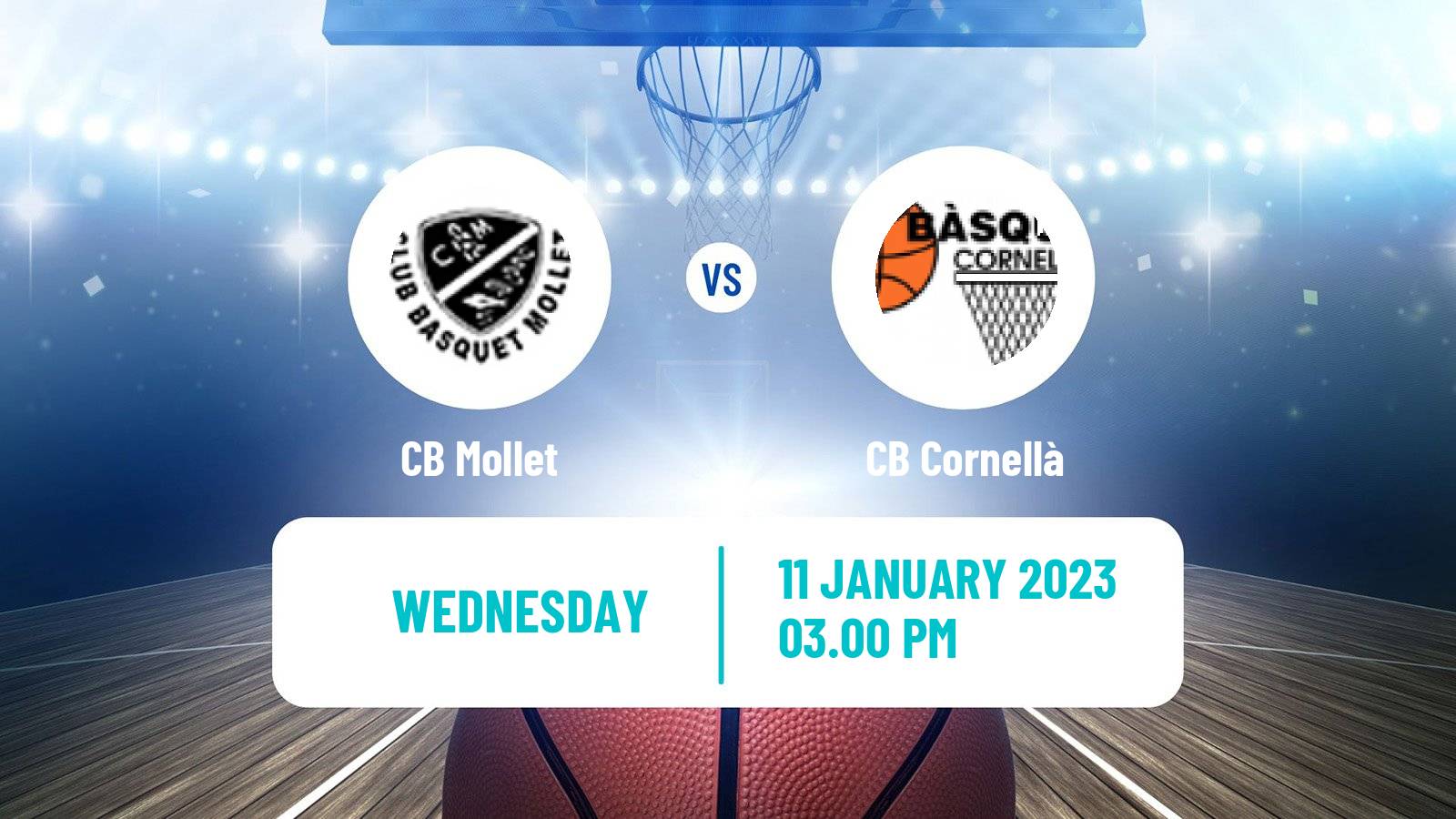 Basketball Spanish LEB Plata Mollet - Cornellà