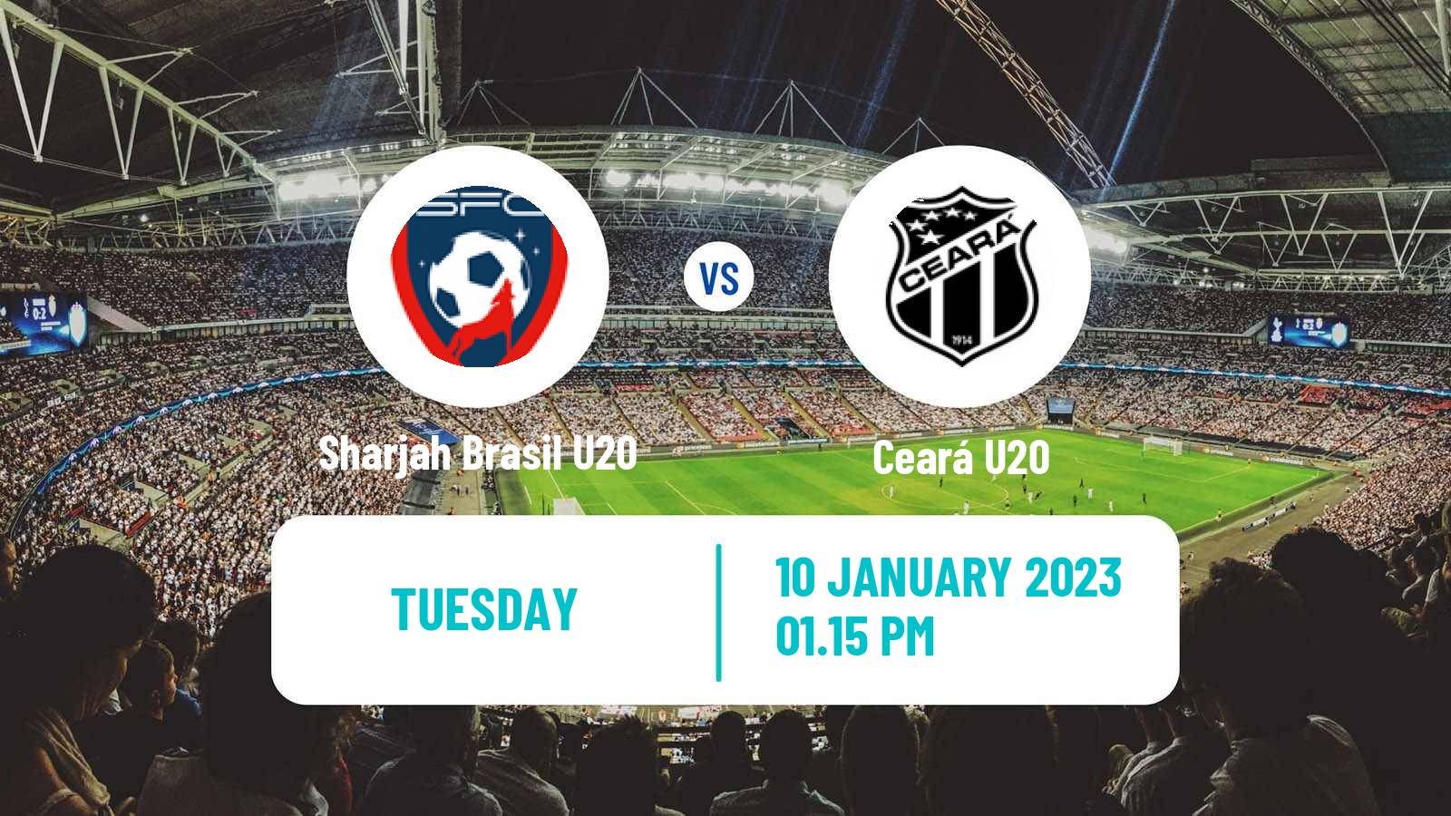 Soccer Brazilian Copa Sao Paulo de juniores Sharjah Brasil U20 - Ceará U20