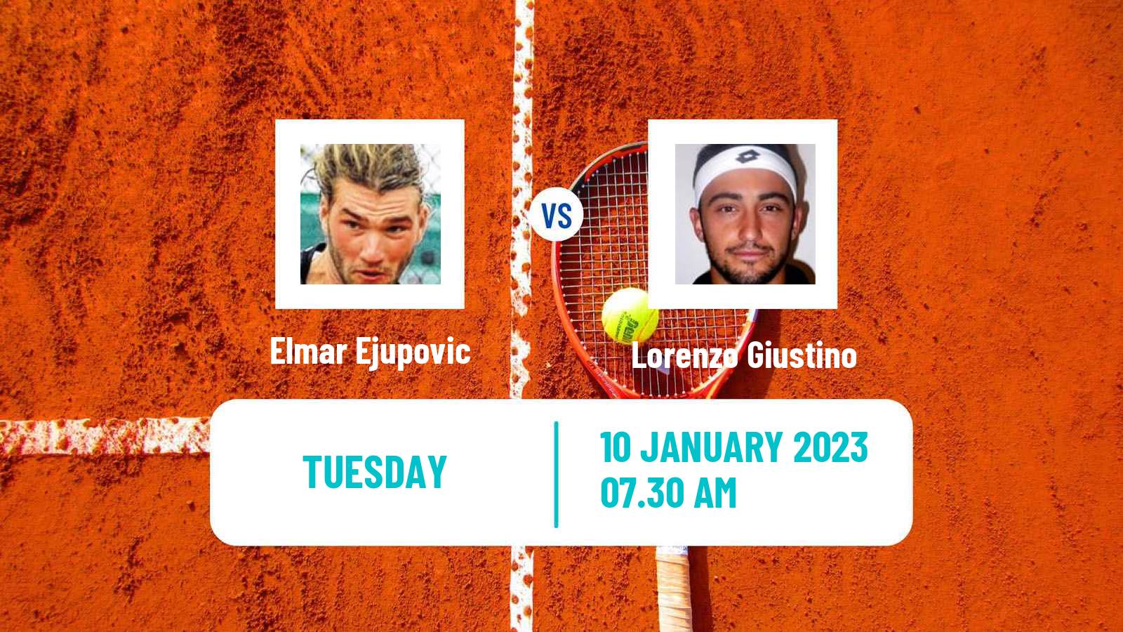 Tennis ATP Challenger Elmar Ejupovic - Lorenzo Giustino
