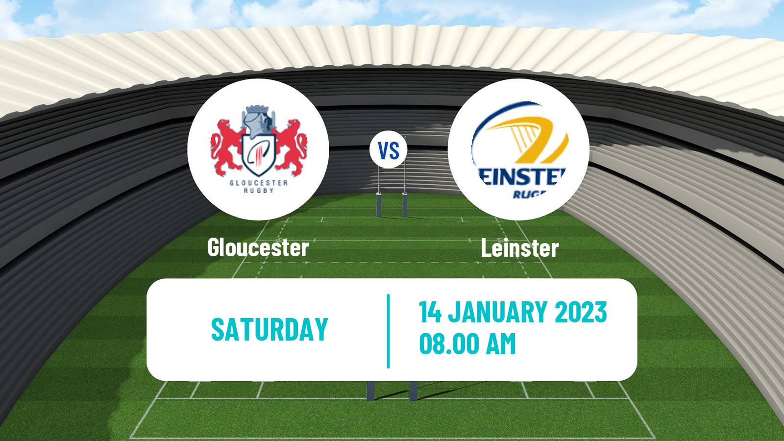 Rugby union European Rugby Champions Cup Gloucester - Leinster