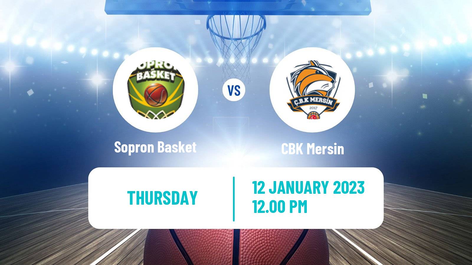 Basketball Euroleague Women Sopron Basket - CBK Mersin