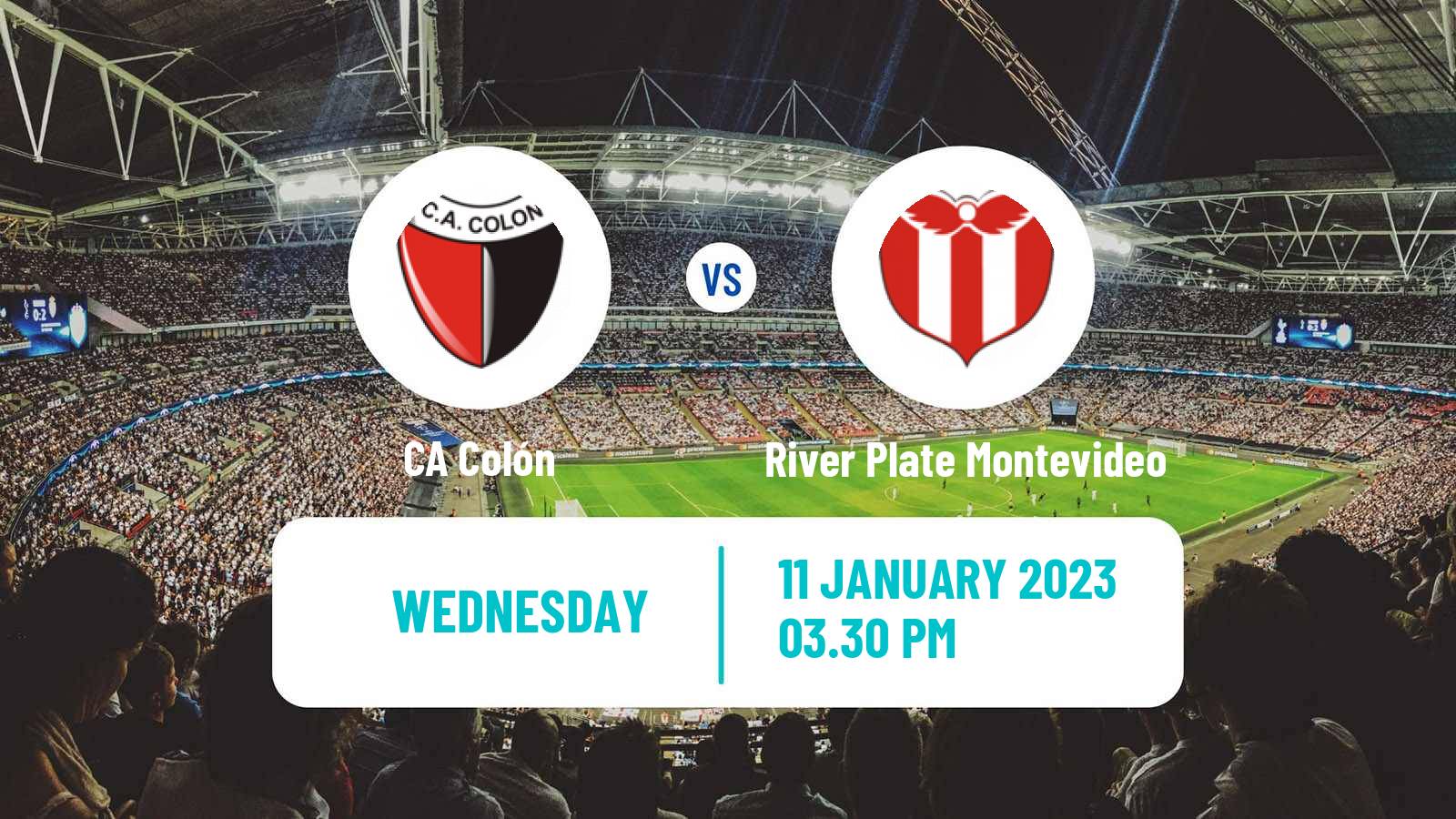 Soccer Club Friendly Colón - River Plate Montevideo