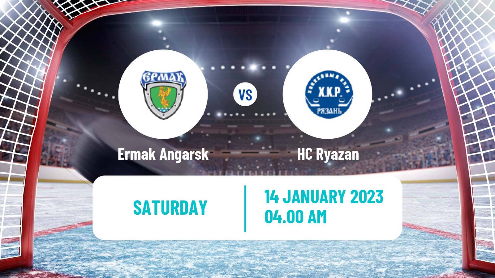 Hockey VHL Ermak Angarsk - Ryazan