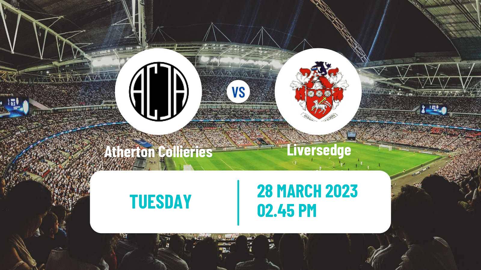 Soccer English NPL Premier Division Atherton Collieries - Liversedge
