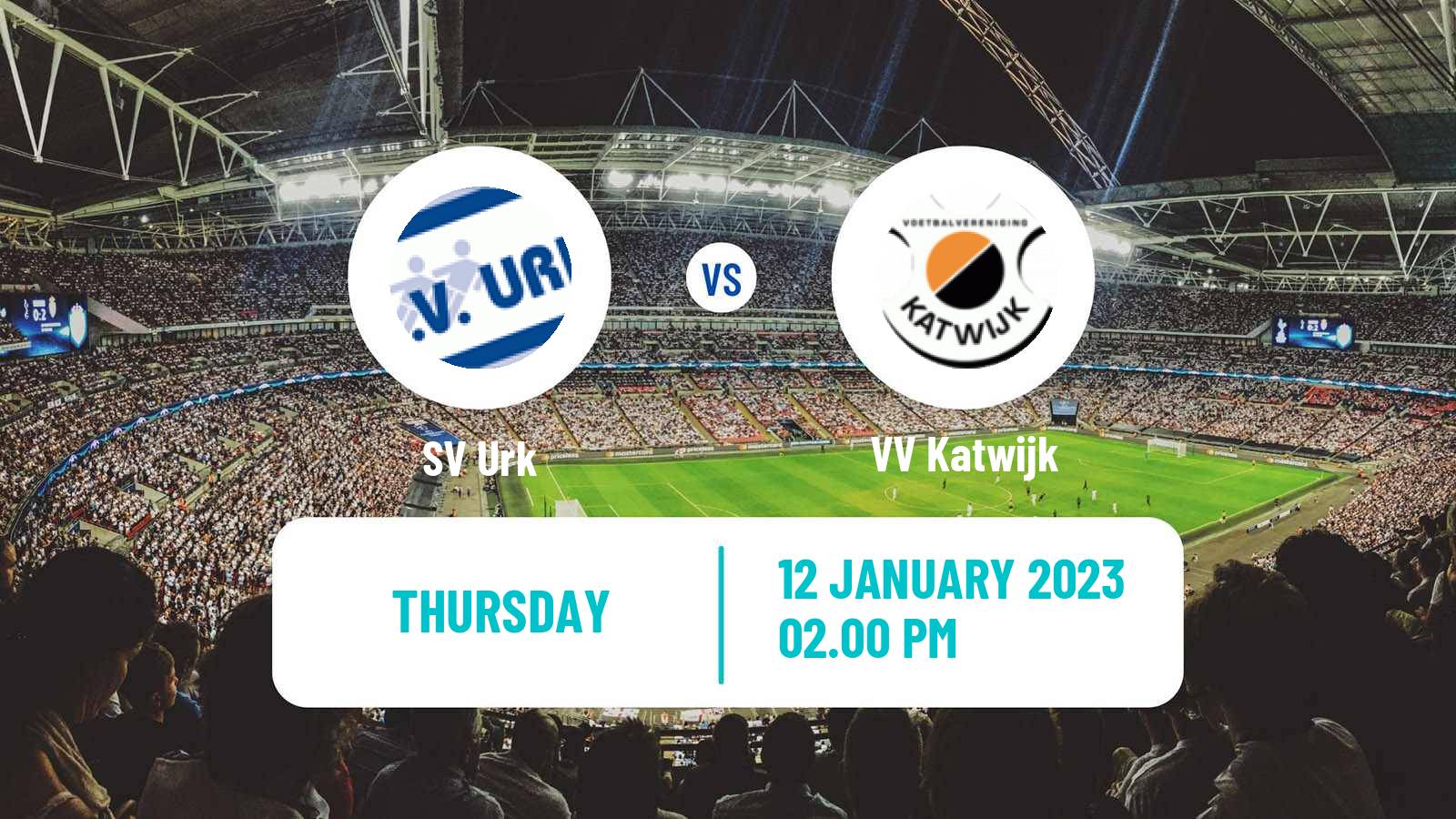 Soccer Dutch KNVB Beker Urk - Katwijk